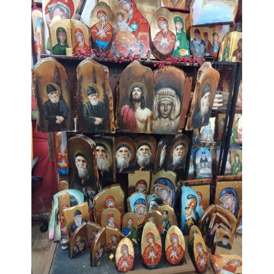 Ακανόνιστα σε φυσικό ξύλο.