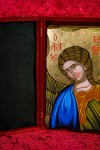 Βελούδινη θήκη για Α4 εικόνα αγιογραφία  + 55,00€ 