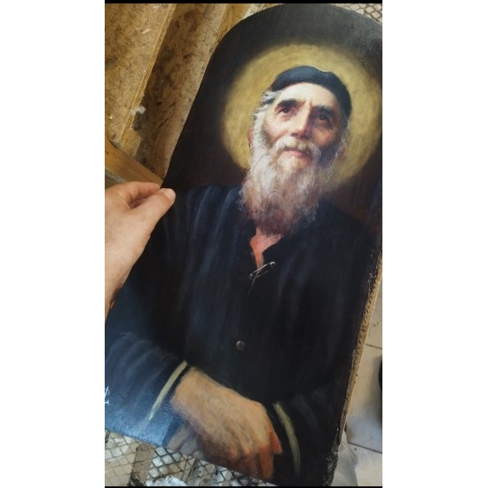 Αγιος Παισιος σε φυσικο ξυλο 