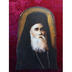 Άγιος Νεκτάριος σε προσωπογραφία 